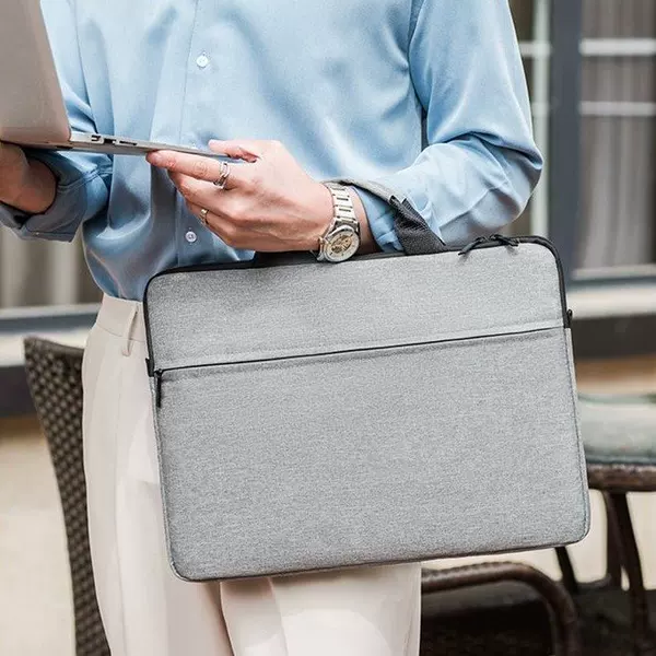 Casual Satchel Laptop Bag 2025 Spring & Fall New Style Laptop Bag Inner Sleeve Bag Shoulder Laptop Bag Office