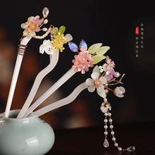 好货醋酸发簪盘发簪子古风头饰日常百搭汉服古典新中式复古风发饰