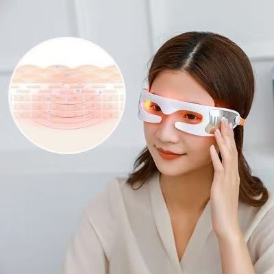 目の保護装置、目のマッサージャー、クマの緩和、目の袋の緩和、目のしわ、夜更かし、目の疲れの緩和、パルス|undefined