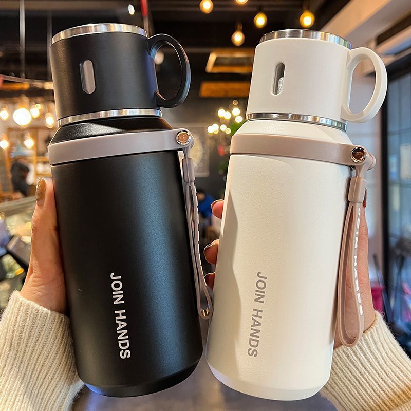 加厚茶水分离保温杯大容量家用水杯学生上学上班口袋杯简约礼品|undefined