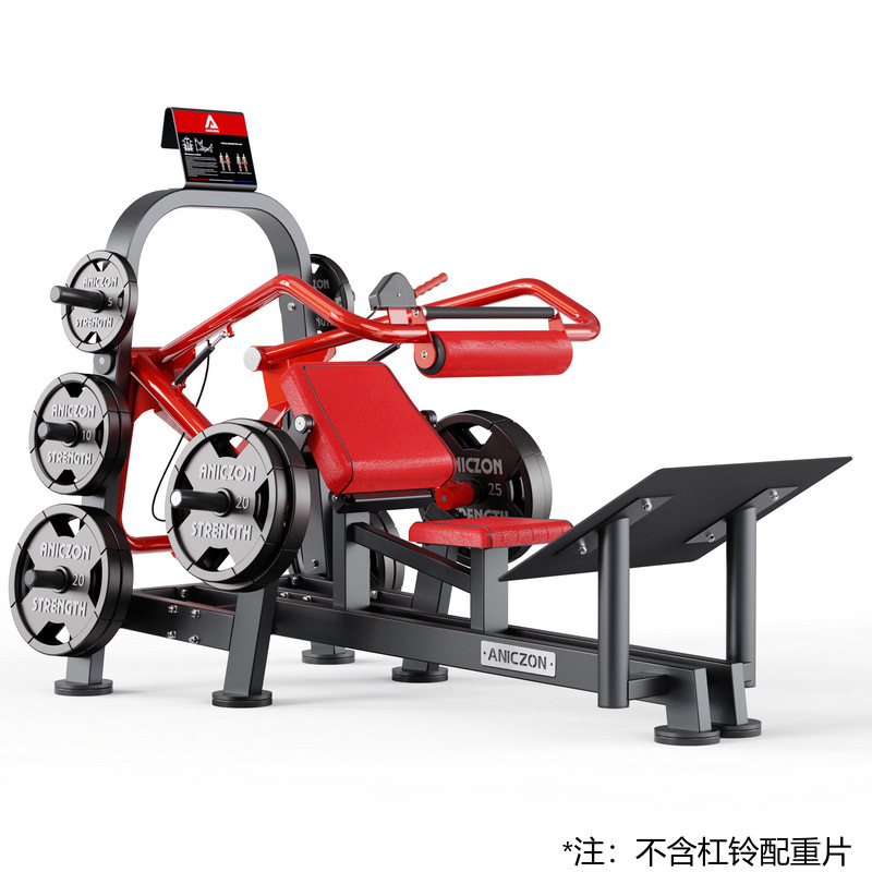 panatta器械帕纳塔健身器材钟摆深蹲训练器铁馆分动式45度倒蹬机|undefined