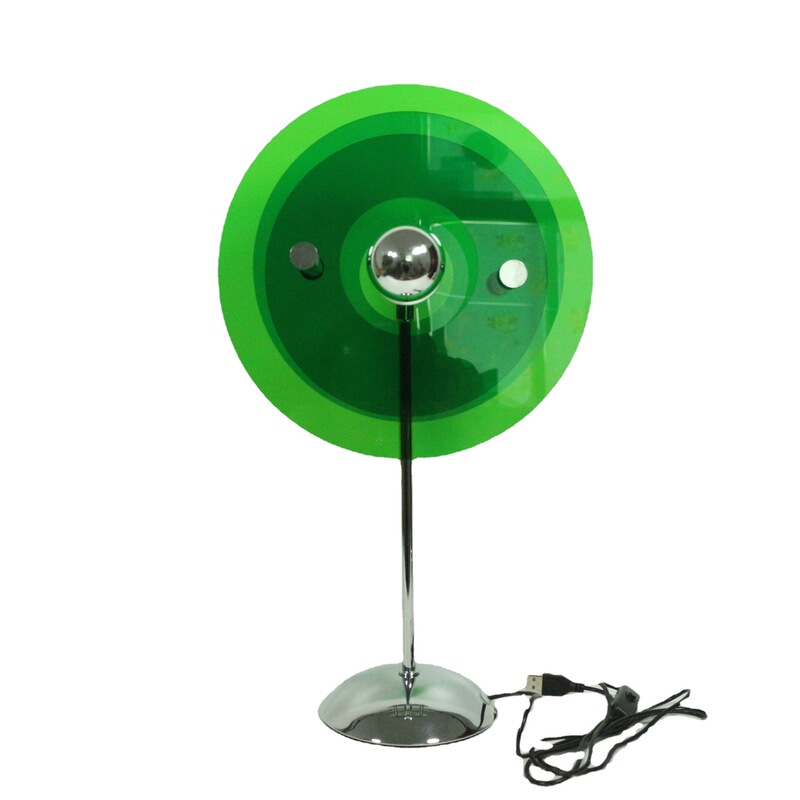 バウハウス空飛ぶ円盤電気スタンドカラフルusbプラグイン電気ナイトライトクリエイティブネットレッドins寝室ロマンチックな雰囲気電気スタンド|undefined