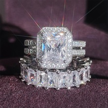 vintage戒指电商外贸欧美长方形现货组合戒女不掉色r4367-r5950