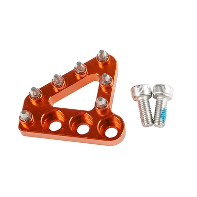 For 125 250 300 Motorcycle pedals - orange