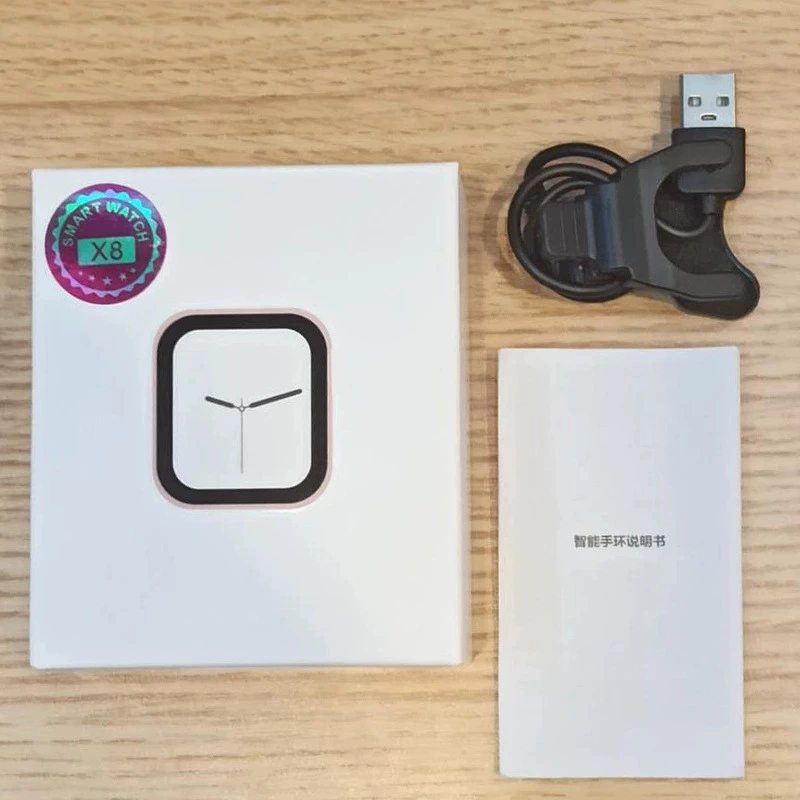 Электронные умные часы для мужчин и женщин, X8, отслеживание пульса, Bluetooth, X8