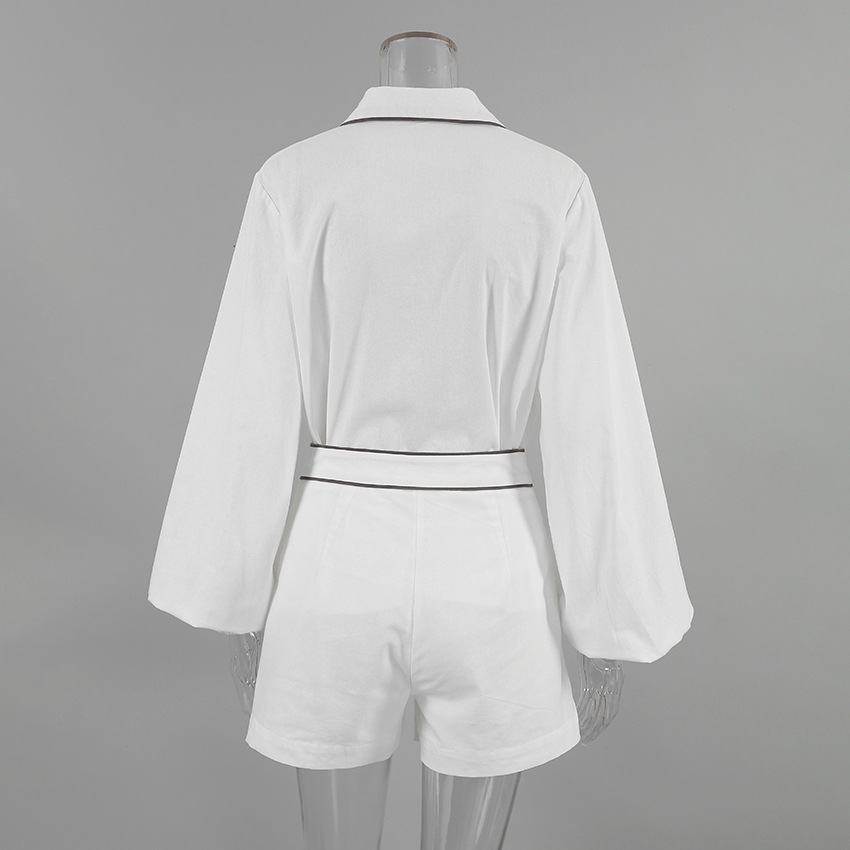 238g Weight Long Sleeve Sleeve Length Cotton Fabric Type Pant Co-ord Set Sets Type 2 Pieces Set Quantity Holiday, Outdoor, Daily Occasion Turndown Neckline Regular Fit Fit Type Solid Color, Lines Pattern Summer, Spring Season Women's Gender Pocket Design Streetwear Style Holiday Outdoor Daily Women's Streetwear Solid Color Lines Cotton Pocket Pant Co-ord Set Shorts Sets 2