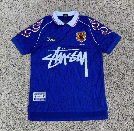 スタッシーシグネチャージャージ人気スタイルカジュアル半袖パリフラメンゴ恶魔島サッカーユニフォーム高品質|undefined