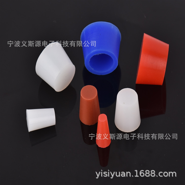 厂家批发耐高温硅胶塞堵孔塞橡胶塞密封塞耐高温螺纹孔塞电镀保护