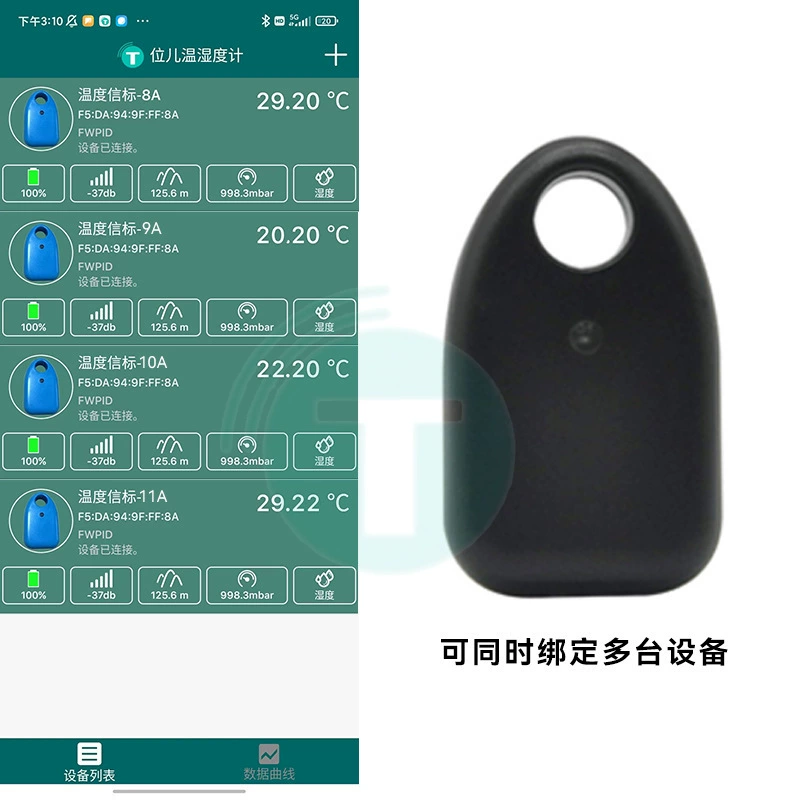 Термогигрометр, датчик, регистратор, Bluetooth, оптовая продажа