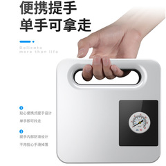 Car-mounted digital tire inflator, car pointer with light, tire inflator, portable car air pump, electric automatic inflator