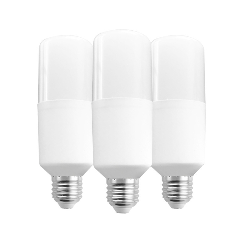 Led柱形電球e27ねじ口円柱形家庭用照明長条トウモロコシランプ球泡白色光黄色光|undefined
