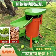 家用核桃脱皮机全自动青核桃去皮清洗一体机去青皮专用高效脱皮