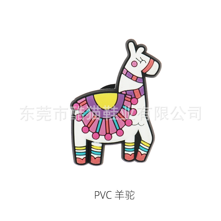 Nuevo estilo agujero zapatos flor lindo zapato hebilla carlochi zapatos accesorios dibujos animados agujero zapatos decoraciones accesorios animal mundo