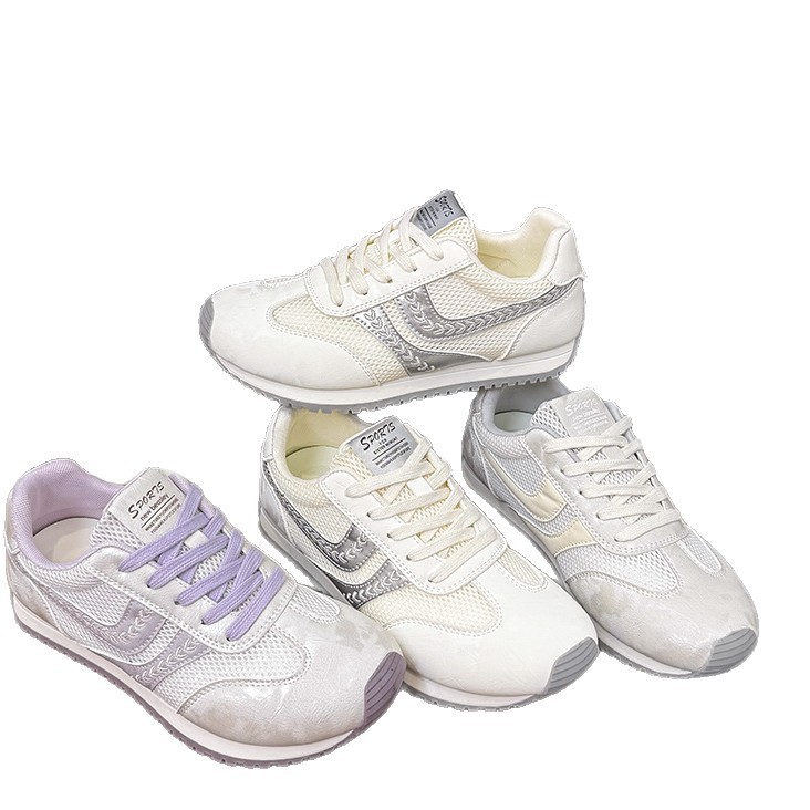 Retro de entrenamiento Agan zapatos tendencia 2026 nueva primavera y otoño plano ocio de los estudiantes correa de zapatos deportivos de mujer