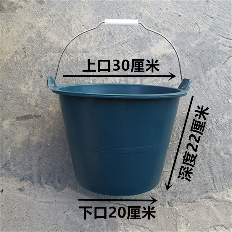 グレーバケツ、泥バケツ、セメントバケツ、牛腱バケツ、オックスフォード砂バケツ、建設現場の装飾泥バケツ、ゴムプラスチック泥バケツなし|undefined
