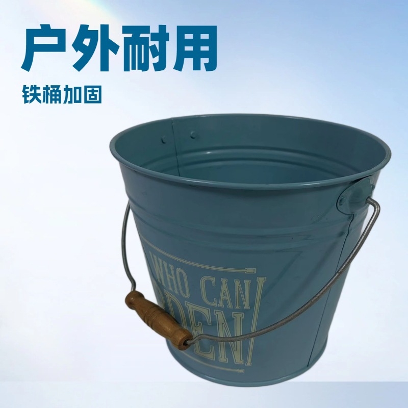亚马逊跨境北欧聚会酒吧KTV红酒啤酒镀锌板水桶冰桶源头厂家冰镇