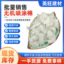 保温隔热硅酸铝纤维防火涂料用无机喷涂棉棉环保节能防火阻燃