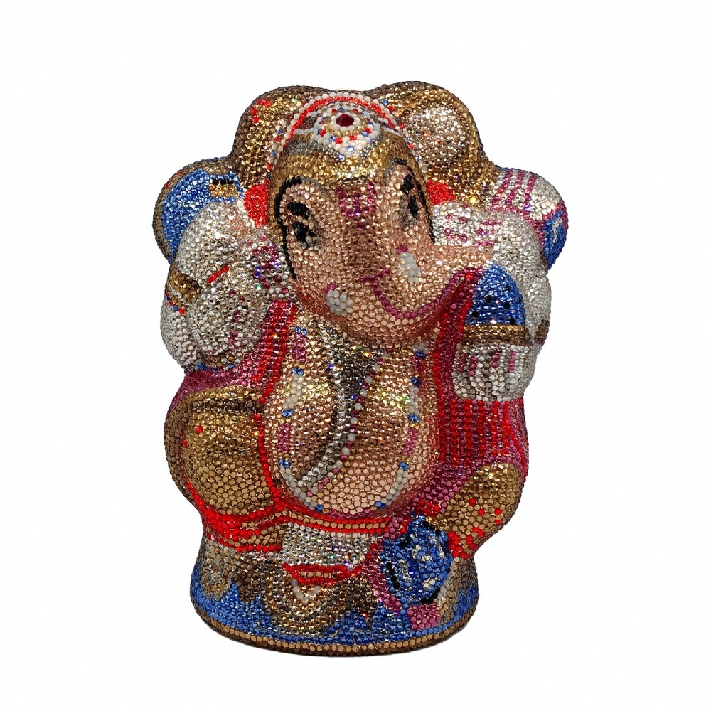 Bolsa de cristal con diamantes, bolsa de cena con diamantes completos, bolsa de mano con forma de animal, bolsa de fiesta dorada.