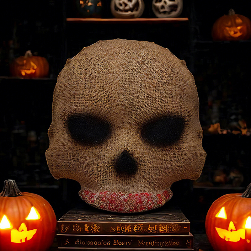 加工定制PP/PVC恐怖万圣节面具头套道具跨境外贸狂欢节派对面具