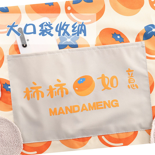 Household apron waterproof and oil-proof kitchen hand-wipeable apron cover women's housework cooking work protective apron