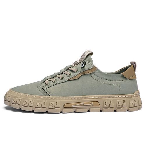 New Summer Men's Shoes Breathable Protective Shoes for Men Trendy Versatile Anti-Slip Wear-resistant Fabric Shoes Sports Shoes Casual Board Shoes