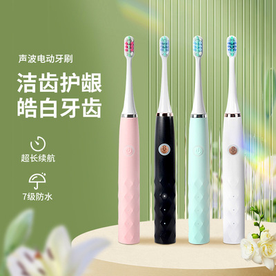 Beno usb intelligence Sonic Electric toothbrush Adult section wholesale charge portable Gift box household Electric toothbrush