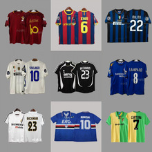 复古球衣经典复刻版卡卡杰拉德罗巴西班牙葡萄牙阿根廷法国家队服