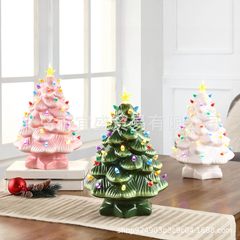 クロスボーダーのクリスマスのクリスマスツリーの置物のショーウインドーの庭の装飾のアイデアの特色の芸術のクリスマスツリーの置物