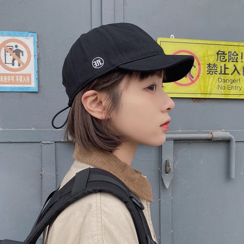 オリジナルの帽子は日本のファッションブランドの小さい軒の柔らかい頂のアヒルの舌の帽子の女性の春の夏の韓国版の街頭の百合の野球の帽子の男性の潮です。|undefined
