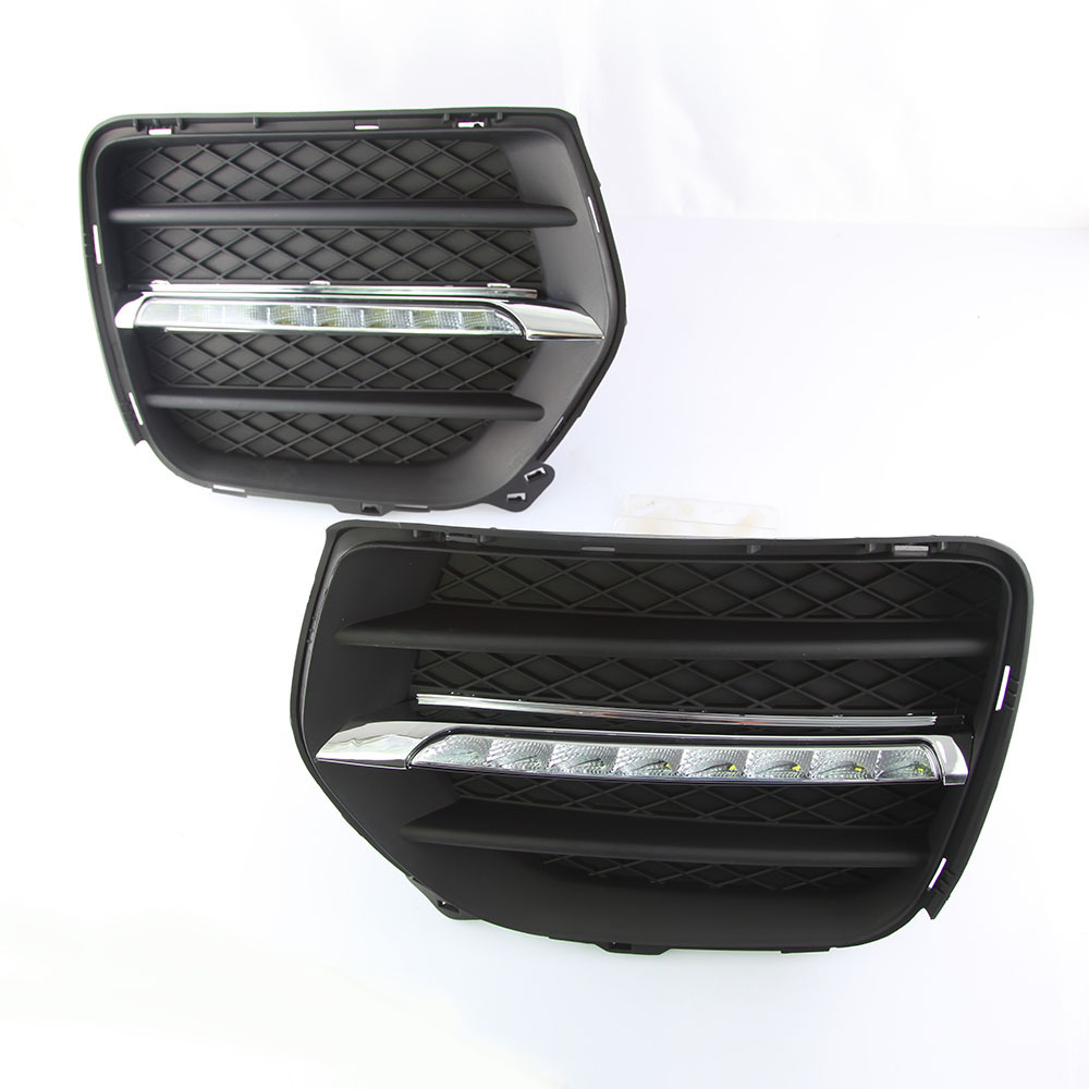 Adecuado para BMW X6 luz diurna 11-13 X6 E71 Luz de marcha diurna LED Luz de marcha diurna BMW luz antiniebla