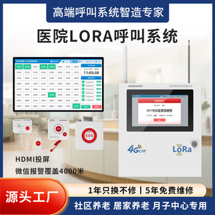 LORA emergency wireless pager hospital nursing home one-key pager for the elderly remote networking alarm system