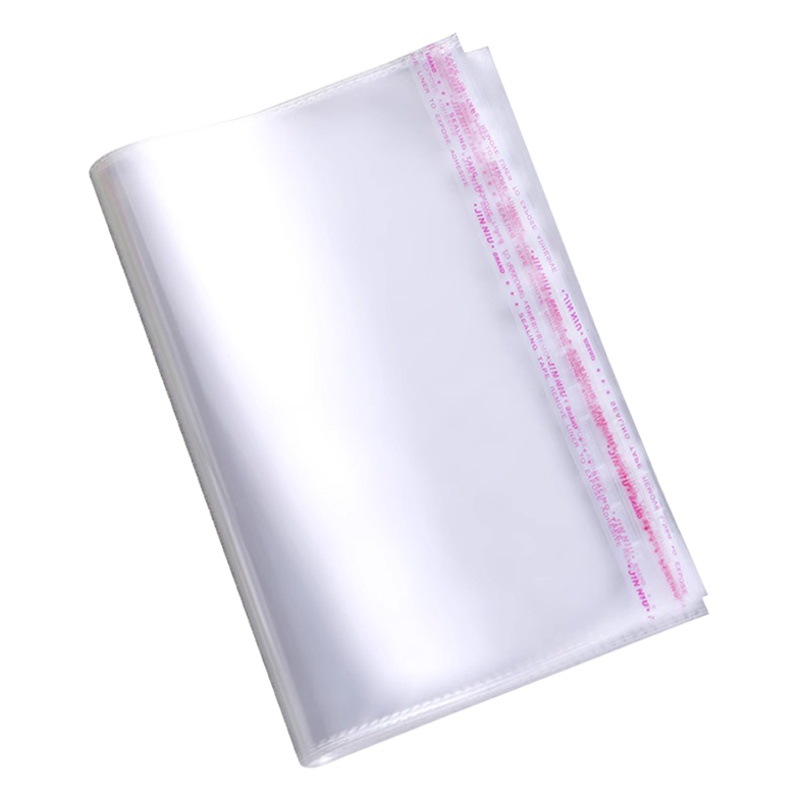 現品卸売りopp袋ステッカー自己粘着袋シャツ服装包装袋透明プラスチック自己密封袋