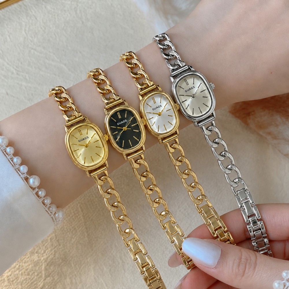 Wholesale and retail of women's watches, trendy and fashionable round business quartz watches, manufacturer, foreign trade live streaming, one-piece drop shipping