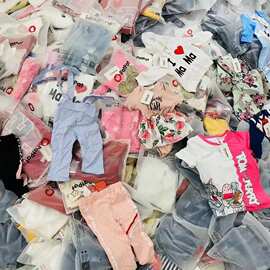 patpat Kids 童装单件杂款品牌厂家尾货服装库存低价装柜货源批发