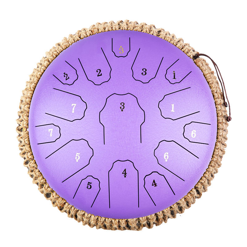 【13 inch 15 tone】-【Snow Clear Purple】-Bamboo Jade