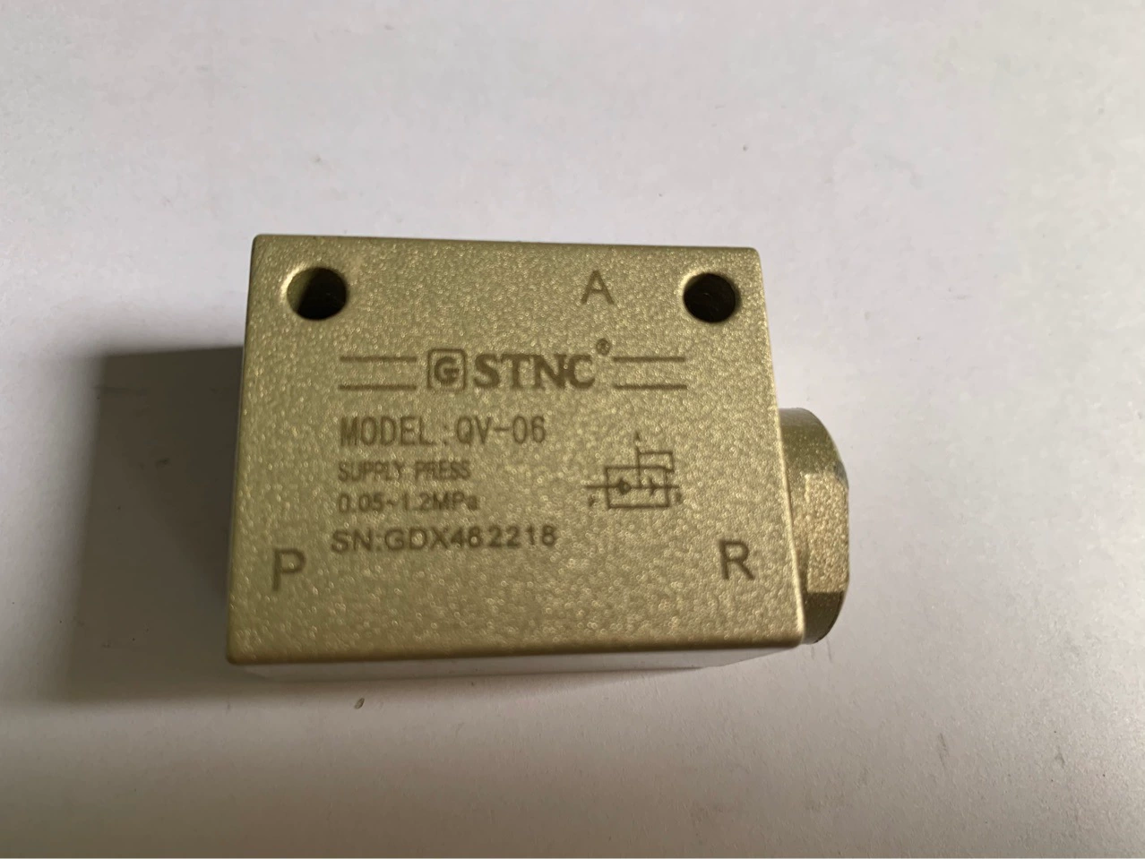 Подлинный STNC Sono Tianong быстрый выпускной клапан QV-06QV-08QV-15QV-20QV-25 быстрый выпускной клапан