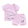 Children's summer sleeves, set, T-shirt for boys, clothing, children's clothing, Korean style