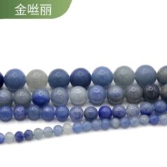 天然石串珠散珠diy饰品配件珠宝配件珠子圆珠手串半成品原料批发