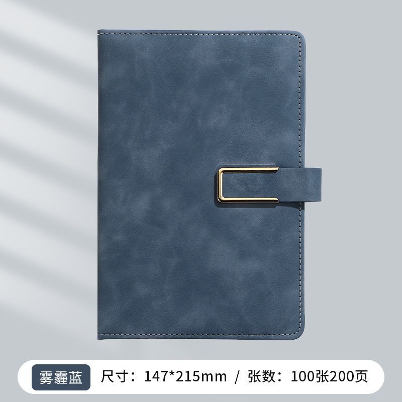 a5 ノートブックビジネス会議バックルメモ帳ギフトボックスセット厚みのあるオフィスノートブックは企業ロゴでカスタマイズできます|undefined