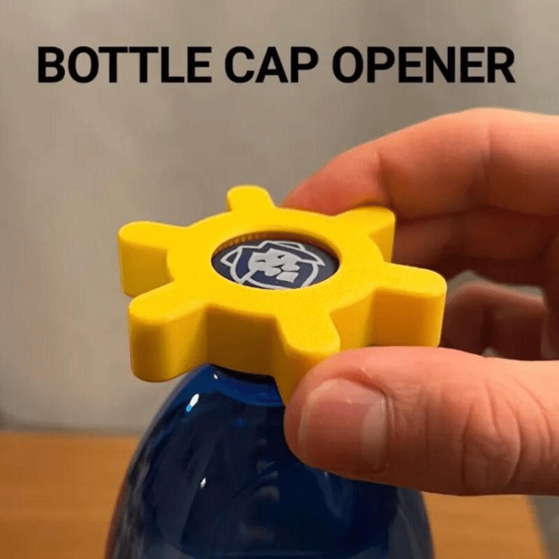 跨境爆品创意 Bottle Cap Opener家居厨房旋转可乐开瓶器工具玩具|undefined