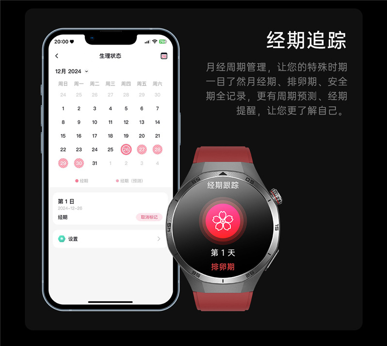 The 2025 new ET456 smartwatch features a 1.56 large AMOLED screen, ECG, Bluetooth call, heart rate and sleep mode undefined