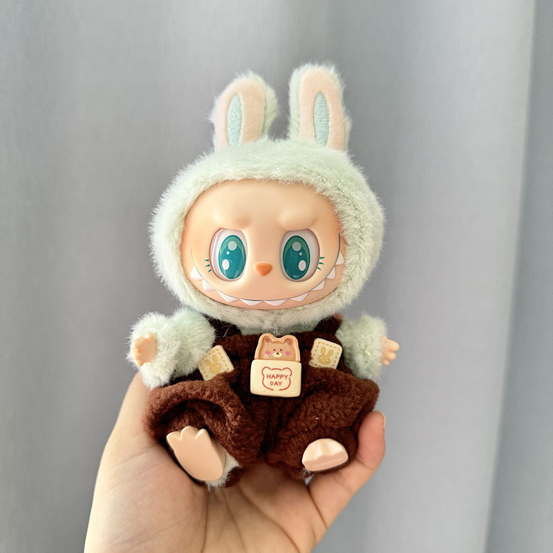 服のみ】第二世代ブラインドボックス ラブブ服 エポキシ樹脂製顔飾り ラブブ シットシットパーティーシリーズ ベビー服 可愛い|undefined