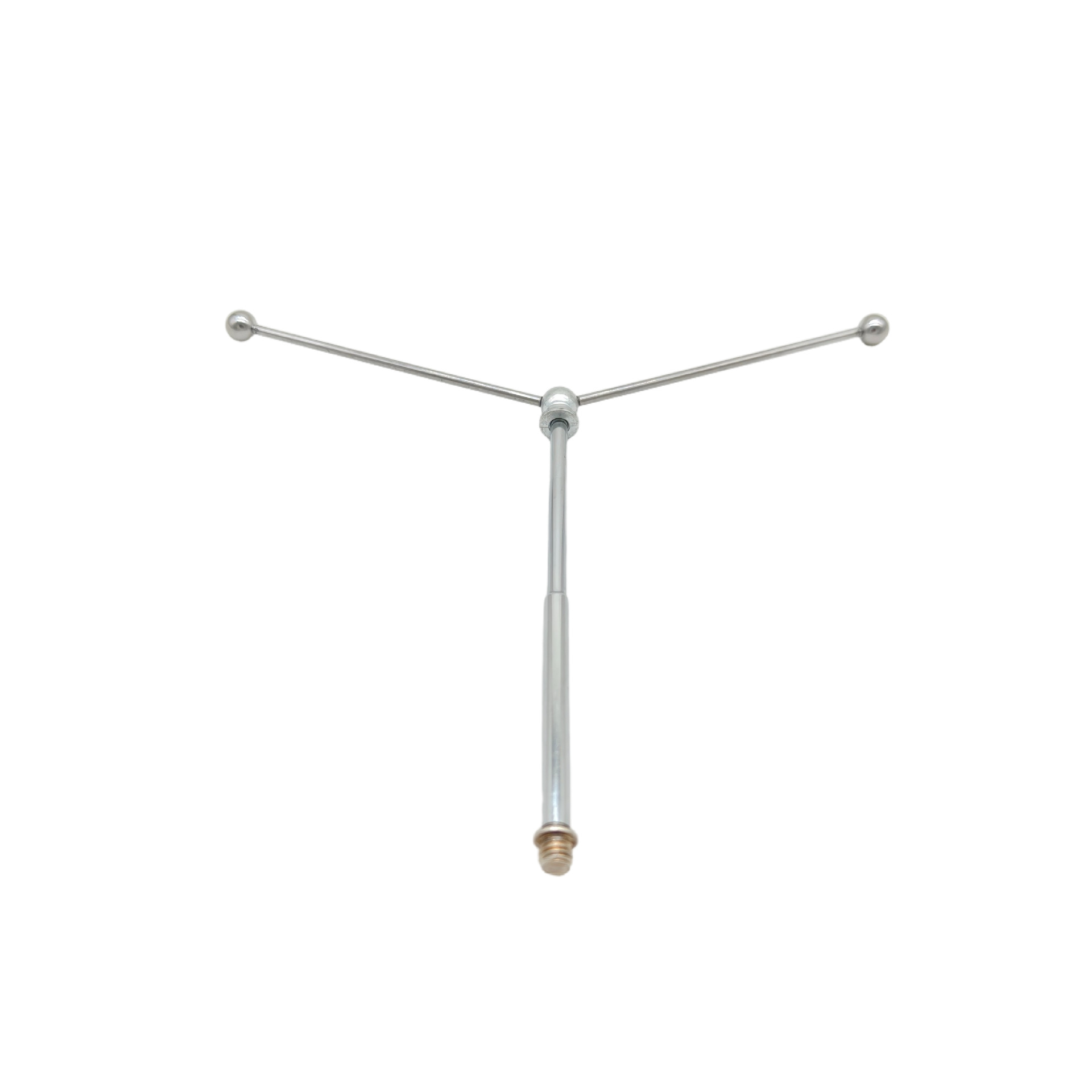 Stainless steel desktop flagpole accessories Y-shaped telescopic…