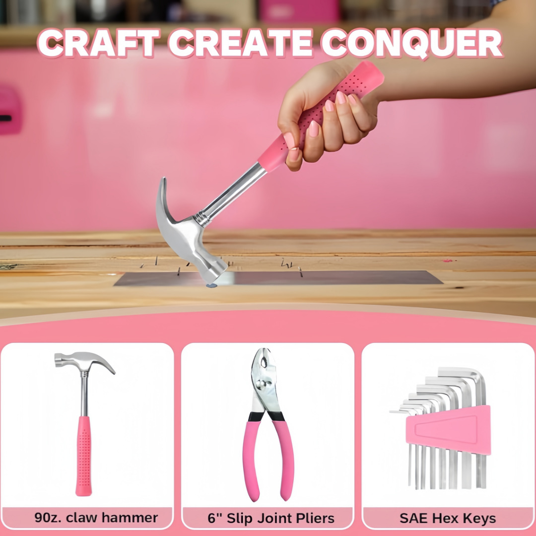 In-stock, exclusively for cross-border e-commerce: 39-piece household hardware tool set, carbon steel combination set, manual tool box