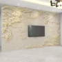 现代3d立体客厅简约壁布