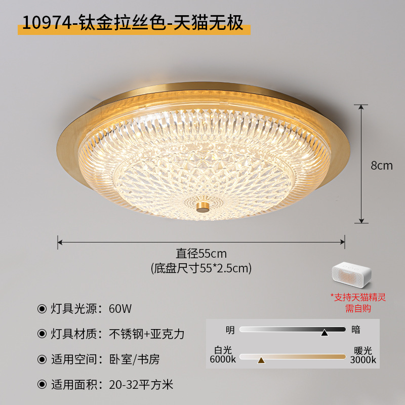 55cm Titanium Gold Brush Color - Tmall Polarless - 60W - Full Spectrum