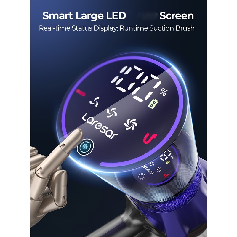 2025 新しいクロスボーダードロップシッピング 2025 新しいワイヤレス掃除機 500W50Kpa60 分間の稼働|undefined