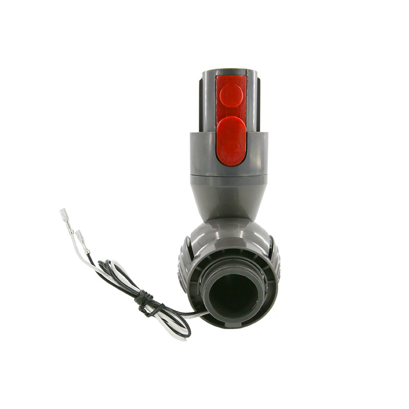 Adecuado para Dyson aspiradora directa unidad eléctrica piso cepillo codo conector con ruedas V8V10 reparación accesorios de cabeza de succión