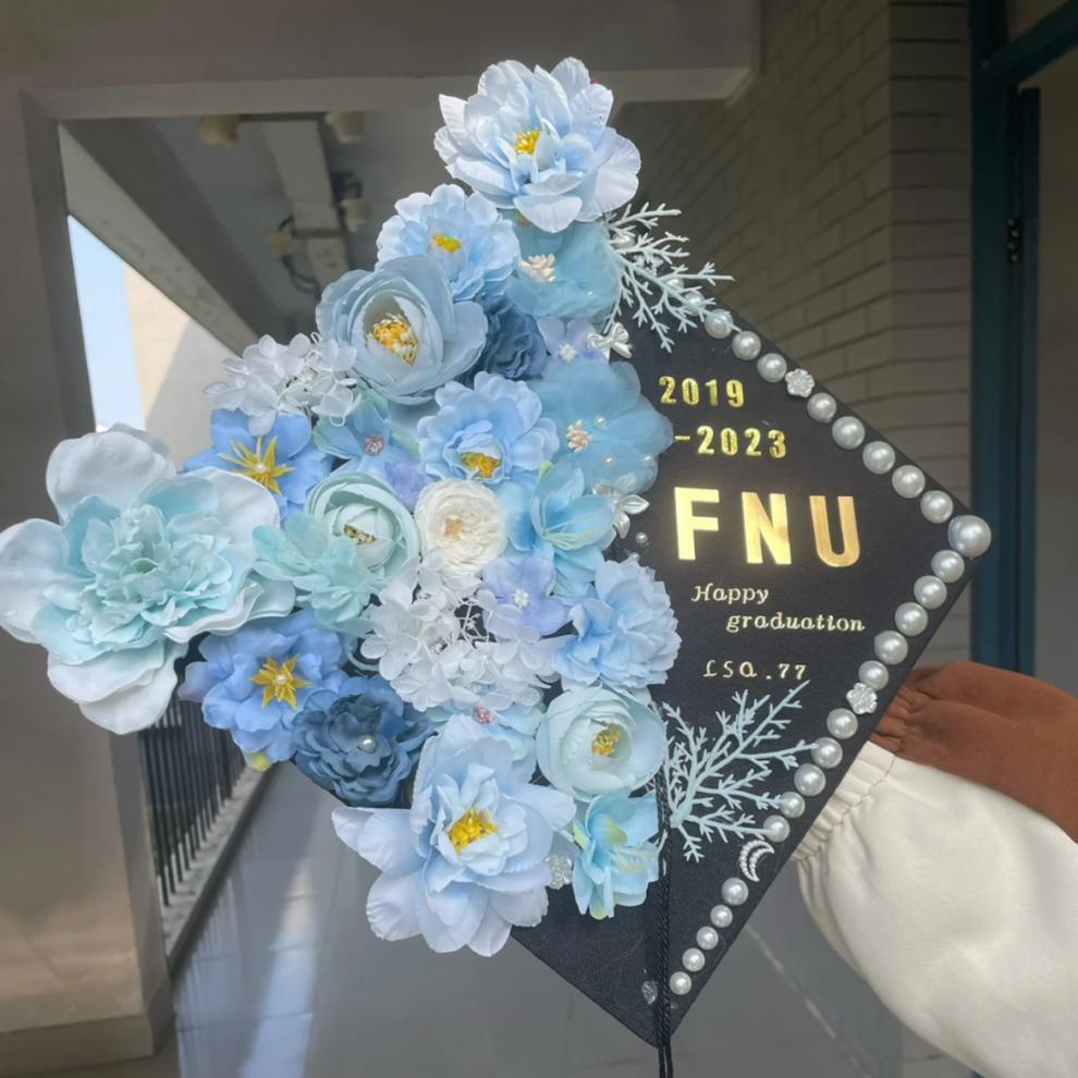 学士帽簪花diy材料包大学生毕业照博士硕士帽子装饰送女毕业礼物.-阿里巴巴