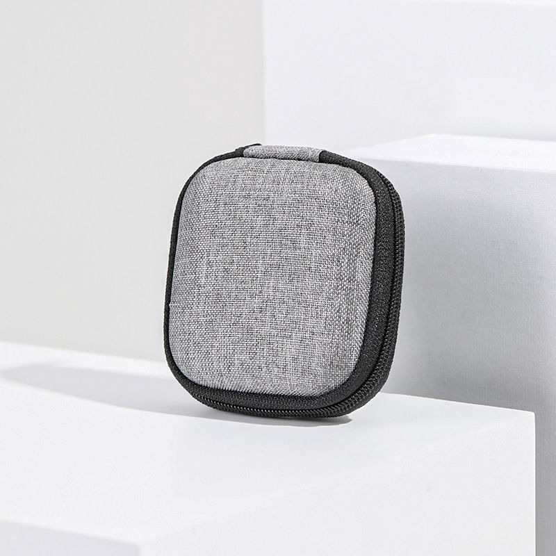 Headphone Storage Bag, Data Cable Storage Box, U Disk Multi-Function Digital Portable Zipper Bag